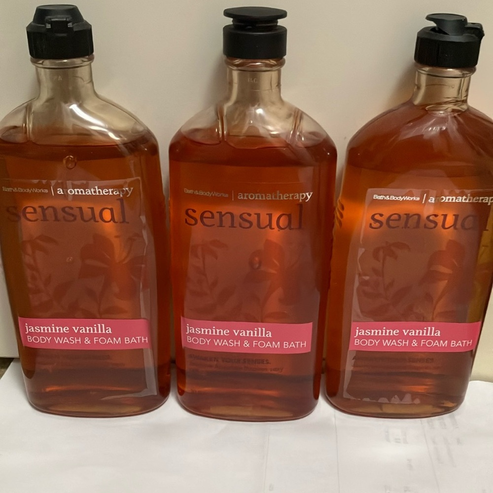 Jasmine Vanilla Aromatherapy Body Was & Foam Bath Set